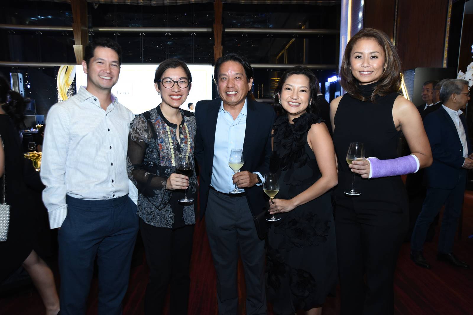 Jon Syjuco, Pebbles Syjuco, Alex Floro, Elai Antonio and Abba Napa.